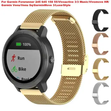 Buy Milanese Straps Compatible with the Garmin Forerunner 158