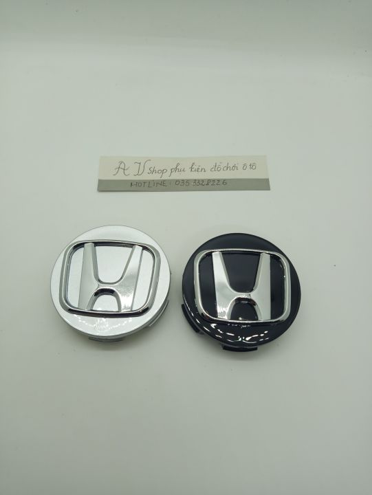 Logo chụp mâm bánh xe ô tô Honda đường kính 58mm dùng cho xe City ...