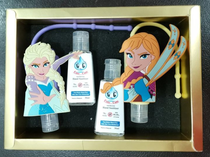 Frozen Collection Hand Sanitizer Set - Elsa & Anna (Free refill) - Cute ...