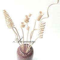 【YP】 10pcs Aromatherapy Diffuser Sticks Wavy Rattan Reed Fragrance Refill Air Freshener for