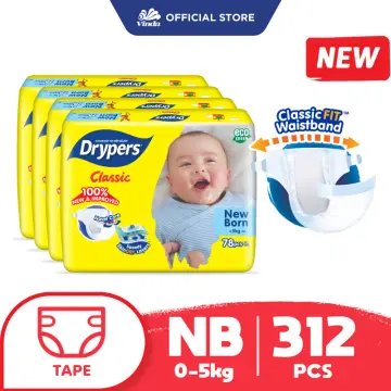 Drypers hot sale classic newborn