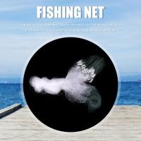 Fishing Net Fish Mesh Trap Monofilament Gill Netting Outdoor Fishing Tackle