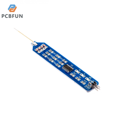 pcbfun เครื่องทดสอบระดับปากกาเครื่องทดสอบตรรกะ5V 3.3V วงจรดิจิตอลดีบั๊กเกอร์ลอจิกพัลเซอร์เครื่องวิเคราะห์เครื่องมือวงจรพร้อมสาย Dupont