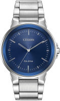 Citizen Axiom Eco-Drive Mens Watch Silver