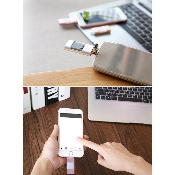 พร้อมส่ง-ฟรี-cod-ความเร็วที่รวดเร็ว-iphone-otg-android-ios-usb-3-in-1บน-go-pendrive-หน่วยความจำภายนอก