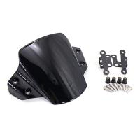 Motorcycle Parts Windshield Windscreen Wind Screen for YAMAHA MT-09 2021 2022 2023 MT09 MT 09 Mt09 (Black)