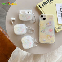 เคสหูฟังยิงธนูกามเทพเทพสำหรับ Apple AirPods Pro Gen 1 2 3 Pro Pro2ใหม่ฝาครอบหูฟังชนิดนุ่มหูฟังป้องกัน AirPod เคสหูฟังเอียบัดไร้สายสีขาว