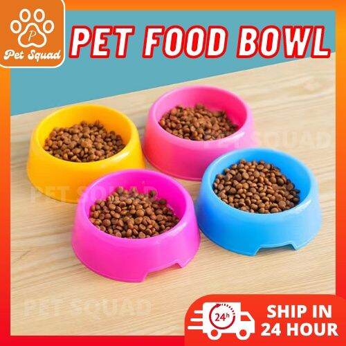 Pet Food Bowl Single Cat Bowl Double Pet Bowl Mangkuk Kucing Bekas ...