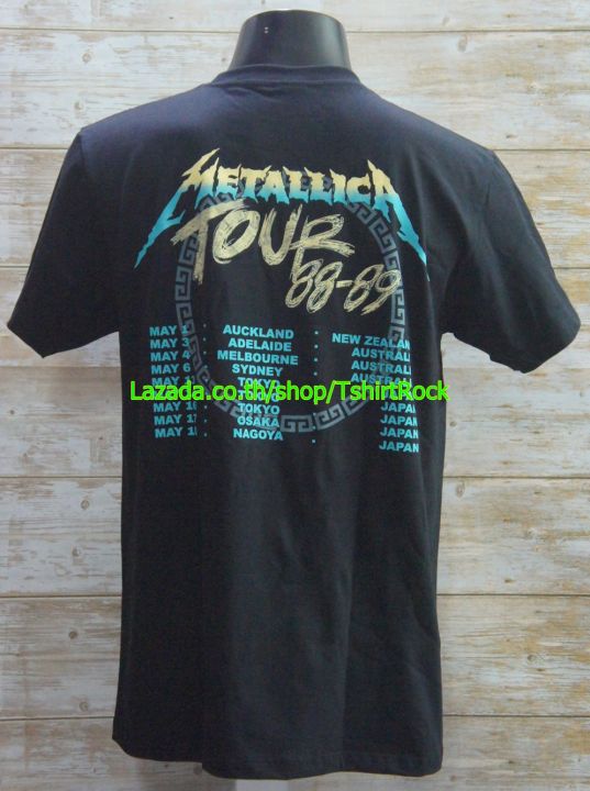 เสื้อวง-metallica-เมทัลลิกา-ไซส์ยุโรป-เสื้อยืดวงดนตรีร็อค-เสื้อร็อค-met1858-เสื้อวงดนตรี90