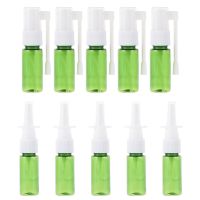 10 Pcs Lotion Clear Plastic Container Liquid Perfume Holder The Pet Spray Bottle Nasal Sprayer Travel Nose Sub