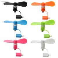 ♙ Mini USB Fan Flexible Cooling hand Fan portable Fans Summer Cool laptop Desktop Cell Phone Cooler 2 in 1 Micro USB Type-C plug