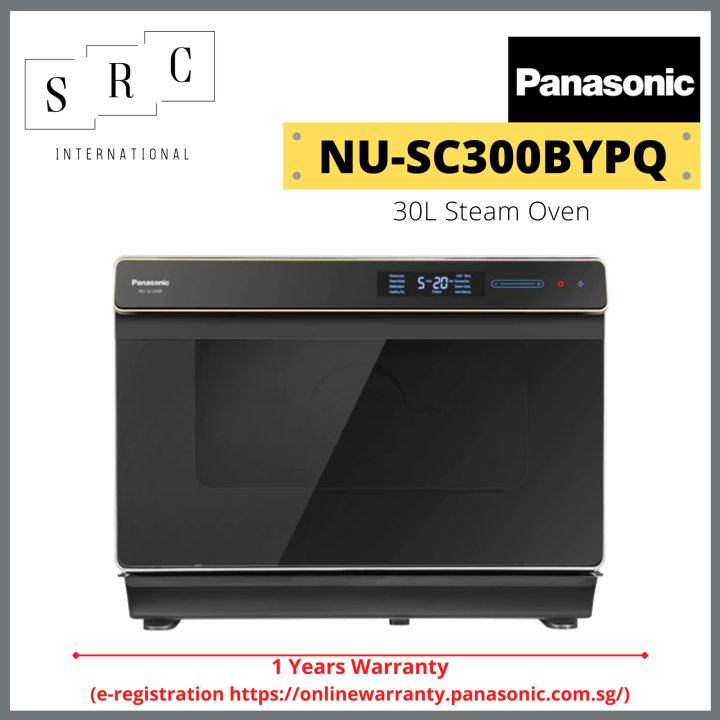 panasonic nu sc300bypq 30l convection steam oven