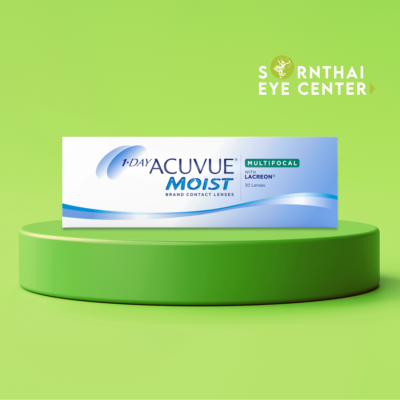Acuvue 1 Day Moist Multifocal (เลนส์รายวันสำหรับสายตายาวตามวัย) - SORNTHAI OPTOMETRISTS