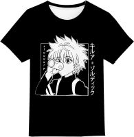 Mucmcxes Anime Manga T-Shirts 3D Printed Black T Shirt Mens Short Sleeve Crew Tee