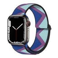 SGGS สายห่วงไนลอนสำหรับสายคาด Apple Watch 44มม. 45มม. 41มม. 40มม. 42มม. 38มม. 49มม. สายรัด Iwatch ซีรี่ย์3 4 5 6 Se 7 8สายพิเศษ