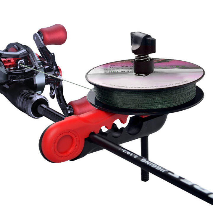 สายตกปลาแบบพกพา-spooler-smooth-performance-line-winder-ปรับได้สำหรับ-spool-fishing-reel-spool-spooler-machine