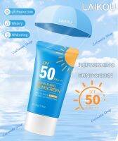 ✨พร้อมส่ง? LAIKOU ครีมกันแดดรีเฟรชชิ่ง SPF50+PA+++ REFRESHING FACE&amp;BODY SUNSCREEN ซันบล็อกโลชั่น เนื้อครีมบางเบา ซึมไว ไม่เหนียวเหนอะหนะ (50g)