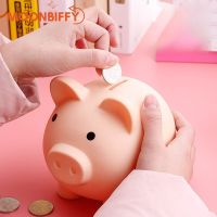2022 Cartoon Pig Shaped Money Boxes Children Toys Birthday Gift Home Decor Money Saving Piggy Bank Coins Storage Box