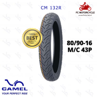 Camel Tire CM132 80/90-16 M/C 43P ยางนอก ล้อหลัง ยางมอเตอร์ไซค์ สดใหม่จากโรงงาน เพราะเราคือผู้แทนจำหน่ายอย่างเป็นทางการ สินค้าจัดส่งไว