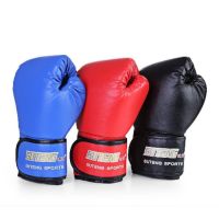 Boxing gloves นวมชกมวย สีดำ ขนาด 6ออนซ์ และ 8ออนซ์ รูปสินค้าจริงอยู่ 2 รูปสุดท้ายค่ะ สินค้าพร้อมส่งค่ะ