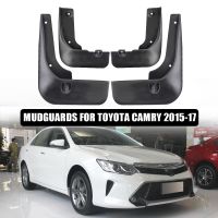 บังโคลนรถสำหรับ Toyota Camry 2015 2016 2017แผ่นกันกระเซ็นรถยนต์ชุดบังโคลนยางกันโคลนอะไหล่รถไม่มีข้อผิดพลาด