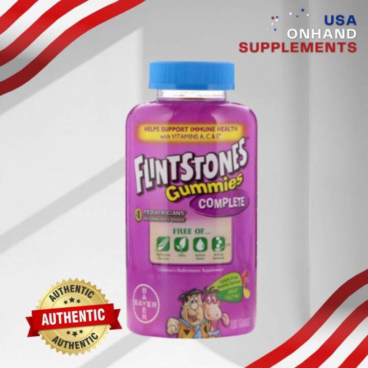 Flintstones Children's Multivitamin, Plus Immune Support, 150 Gummies, 150 Chewable Tablets
