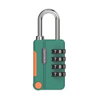 4หลัก Travel Combination Lock อะลูมินัมอัลลอยกุญแจเป้ล็อคความปลอดภัยรีเซ็ตได้ล็อคกระเป๋าเดินทาง Weather-Proof