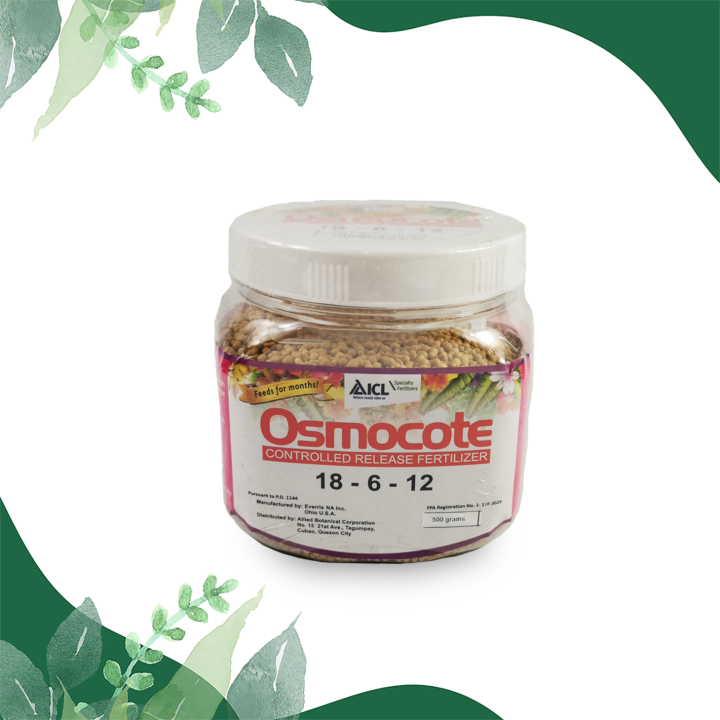 Osmocote Controlled Release Fertilizer Guaranteed Analysis 18612 500g