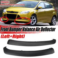 2Pcs Front Bumper Lip Spoiler Air Chin Splitter Lower Valance Panel for Ford Focus 2012-2014 FO1095244C CP9Z17626B