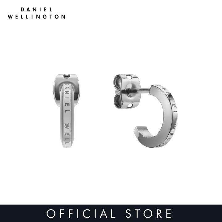 daniel-wellington-elan-earrings-silver-earrings-for-women-and-men-jewelry-collection-unisex-ต่างหูth