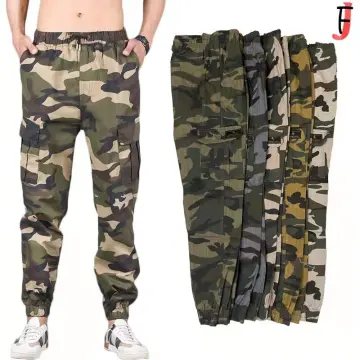 Buy Alvino Men's Camouflage Regular Fit Track Pant Green XL Online at Best  Prices in India - JioMart.