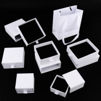 【hot】▼  1PCS Paper Packing Earring Pendant Necklace Storage Wedding Drawer Display