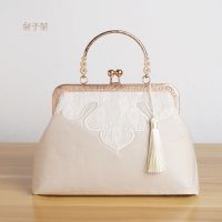 【Hot Sale】 2023 new elegant Chinese style bag with cheongsam retro female all-match ancient