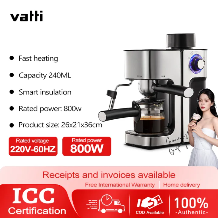 VATTI home automatic intelligent constant temperature coffee machine home American espresso