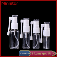 Ministar เครื่องฉีดกล่องเก็บยาเภสัชจมูกขวดสเปรย์ละอองแบบหมุนได้ขนาดเล็กทำจากพลาสติก