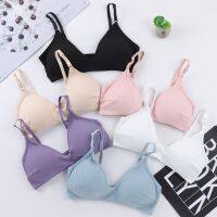 （A So Cute） Push Up Wire FreeWomenBras For Women Back Removable Chest Pad Brallete