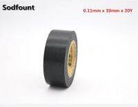 1 pcs 0.11mm x 30mm x 20Y flame retardant insulation automotive wiringharness PVC electrical Adhesive Tape 0.11mm * 30mm *20 Adhesives Tape