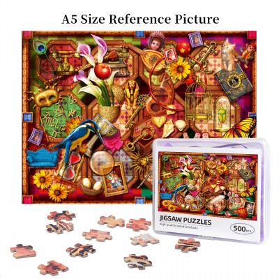 The Collection Wooden Jigsaw Puzzle 500 Pieces Educational Toy Painting Art Decor Decompression toys 500pcs