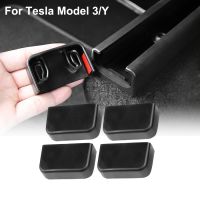 For Tesla Model 3 Model Y 2020-2022 Rear Seat Slide Rail Soft Rubber Plug Protection Car Interior Function Tesla Accessories