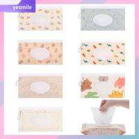 YESMILE เคสฝาพับ ถุงผ้าเช็ดเปียก พร้อมหัวเข็มขัด อีวีเอ กล่องใส่ผ้าเช็ดทำความสะอาด แฟชั่นสำหรับผู้หญิง ใช้ซ้ำได้ กระเป๋าเช็ดเปียก ผลิตภัณฑ์สำหรับเด็ก