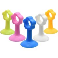 1pcs Silicone door stopper doorknob handle crash bumper pad Wall Protector soft closing kitchen cabinet door damper Silencer