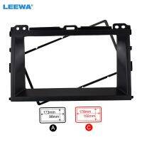 LEEWA Double Din Radio Fascia For Toyota LEXUS GX 470 Land Cruiser Prado 120 Stereo Facia Dash CD Trim Installation Kit CA1859