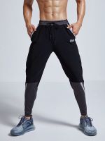 OMG trendy brand sweatpants mens spring and summer loose running quick-drying breathable sweat-absorbent trousers leg straight fitness pants