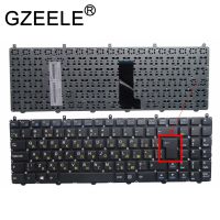 GZEELE RUSSIAN Keyboard for DNS Clevo W650 W650SRH W655 W650SR W650SC R650SJ W6500 W650SJ w655sc w650sh MP-12N76SU-4301 RU BLACK