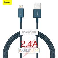 Baseus USB Charging Cable For iPhone 13 12 11 Pro Max X 8 7 6 Plus 6s Phone USB Charger Cable For iPad Air Mini 4 Data Wire Cord