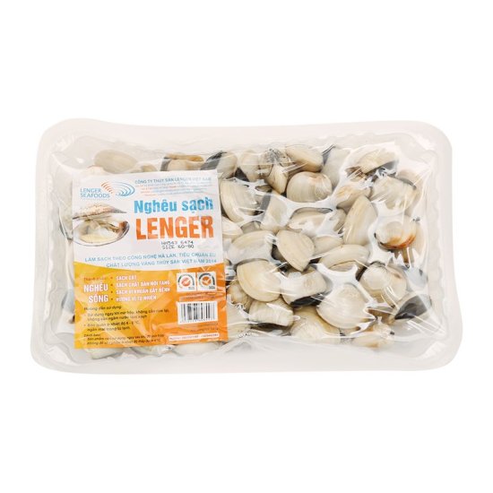 Siêu thị vinmart - nghêu sạch lenger khay 1.2kg - ảnh sản phẩm 2