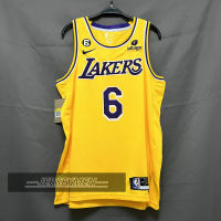 2022-23 New Original NBA Los Angeles Lakers Number 6 LeBron James Jersey