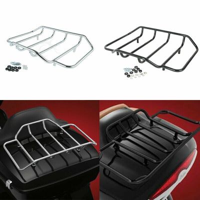 Motorcycle Tour Pack trunk Luggage Top Rack For Harley Touring Road King Street Glide Classic Special Street Road Glide 1984-UP