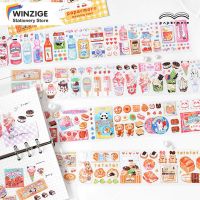 Winzige Cute Stickers Waterproof Korean Tape 40Pcs Phonecase Journal Scrapbooking Decor School Stationary