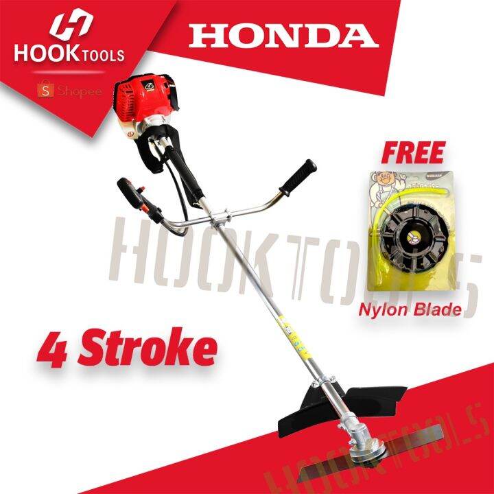 ⚘HOOK Honda GX35 Grass Trimmer 4 Stroke Brush cutter Tiller attachment ...